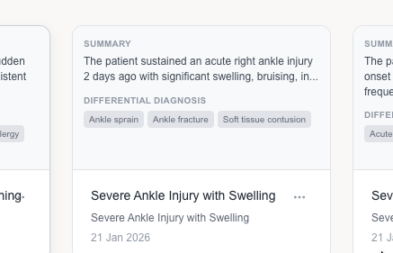 Summary Card Overview